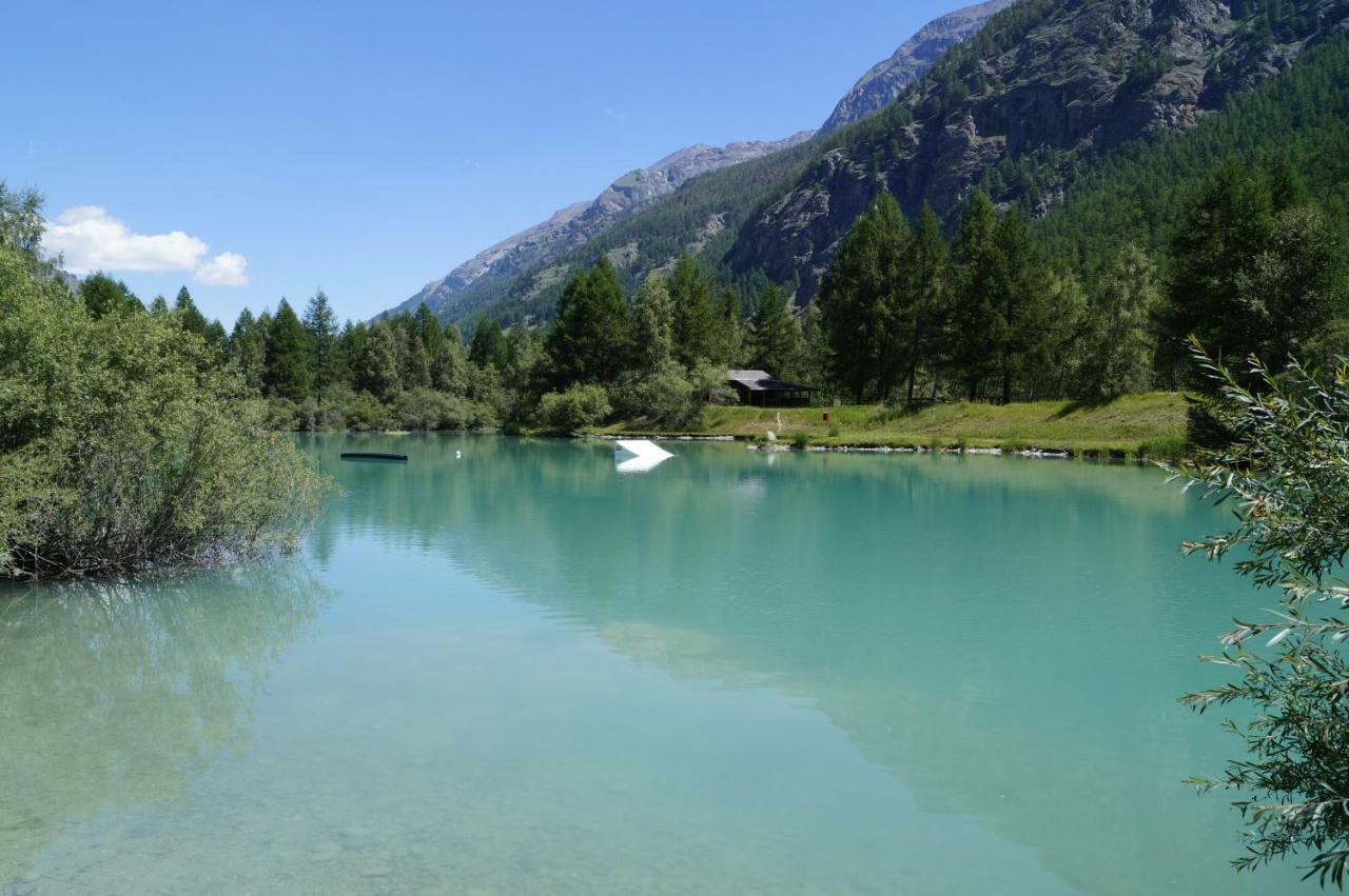 Monte Rosa D 412 Aparthotel Tasch Bagian luar foto